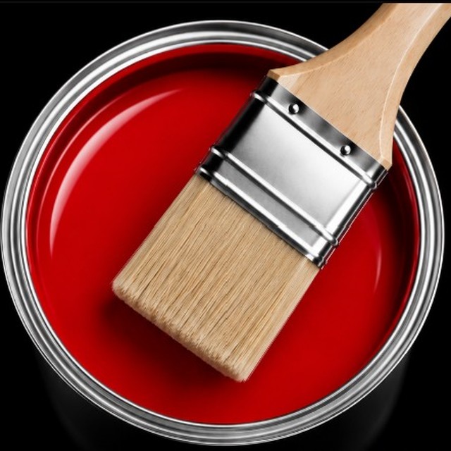 Red Pixel Paint