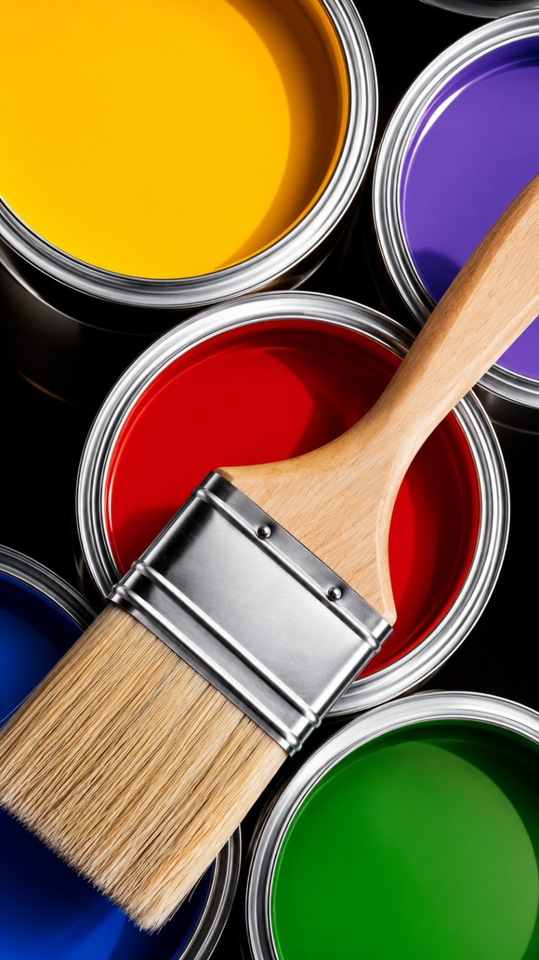 Pixel Paints colour cans